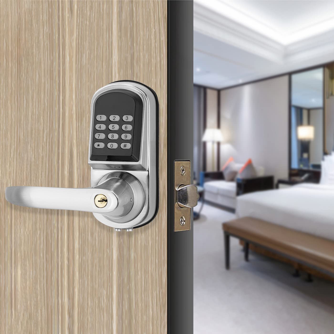 Door Handle - 고품질 아연 합금 핸들형 콤비네이션 잠금장치