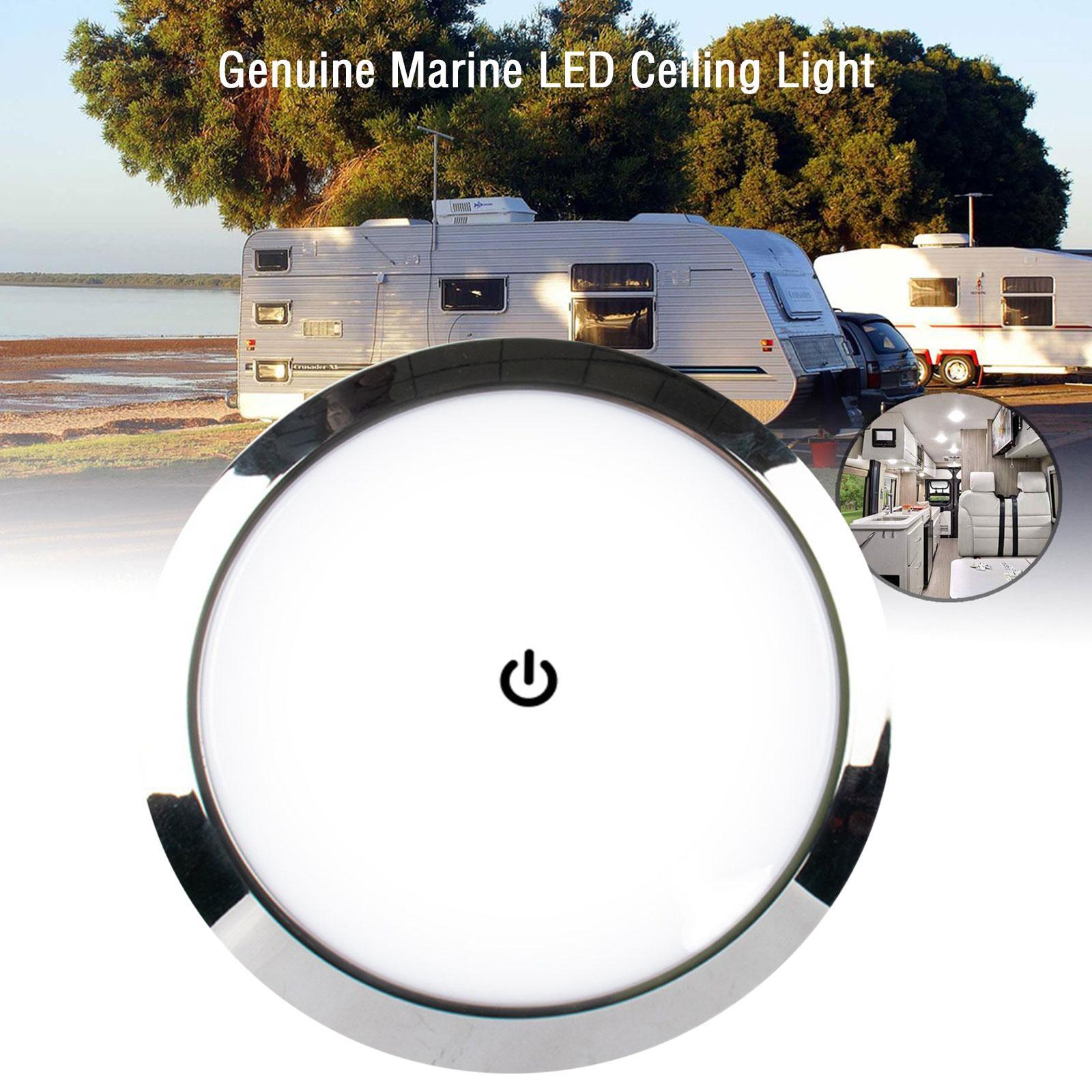 RV 실내 천장 LED 조명 스위치 포함 5W 12V/ - Light Switch 리뷰 및 가격
