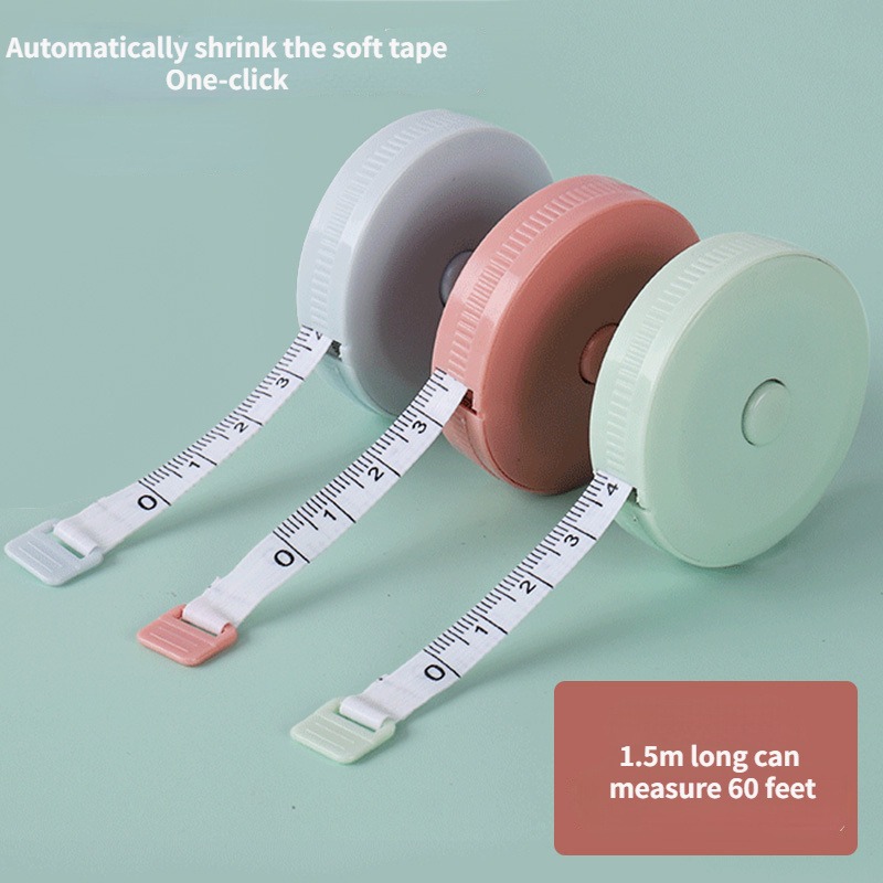 1/3개입 인체 측정용 원형 줄자, 휴대용 스프링 복원 - Tape Measure 리뷰 및 가격