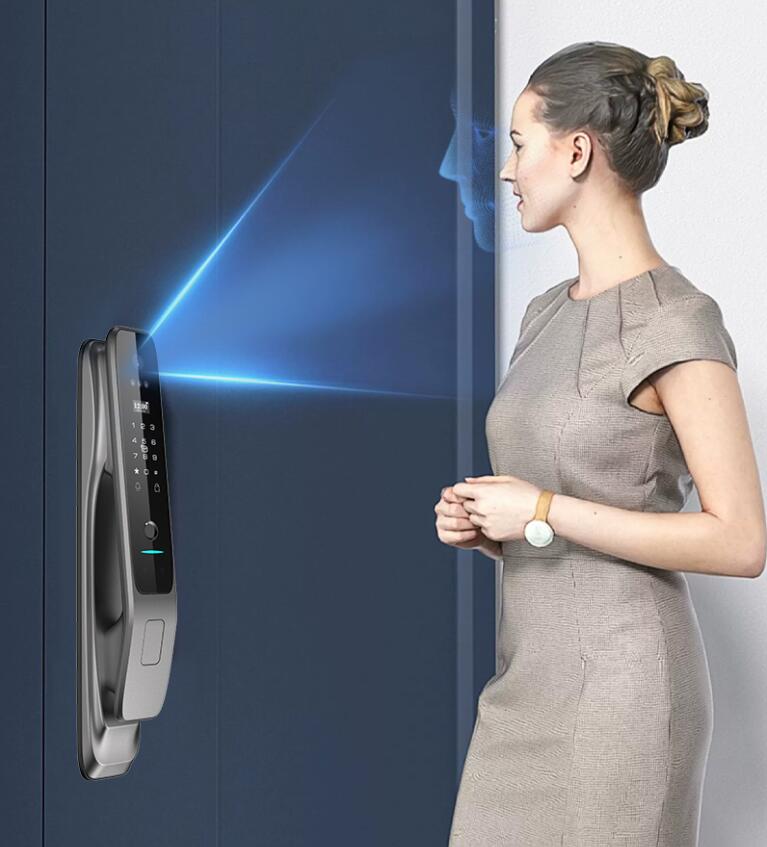 투야 완전 자동 스마트 도어락, 3D 얼굴 및 지문 인 - Door Lock 리뷰 및 가격