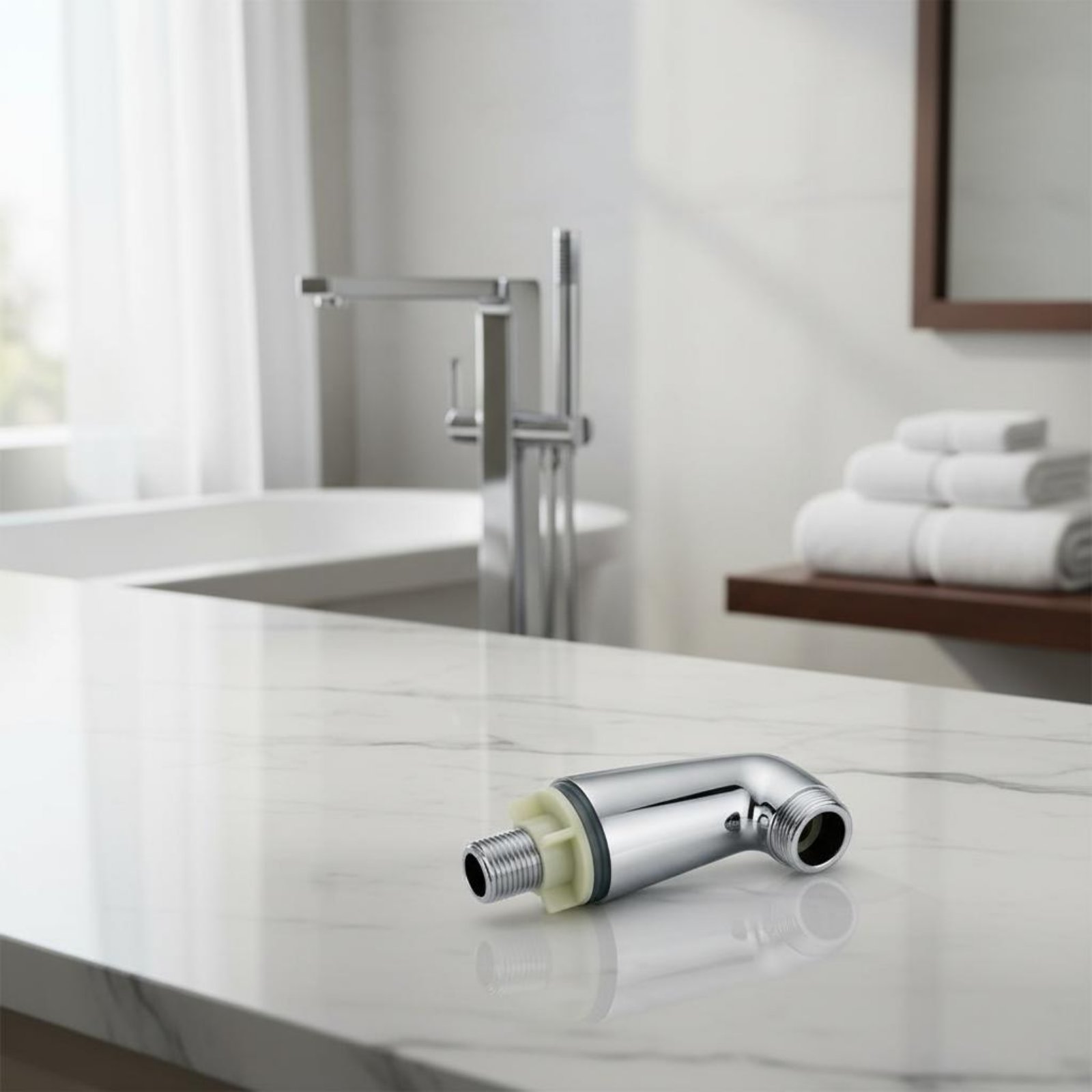 욕실용 2피스 욕조 수도꼭지 장착 다리 실버톤 마감 배 - Faucet 리뷰 및 가격