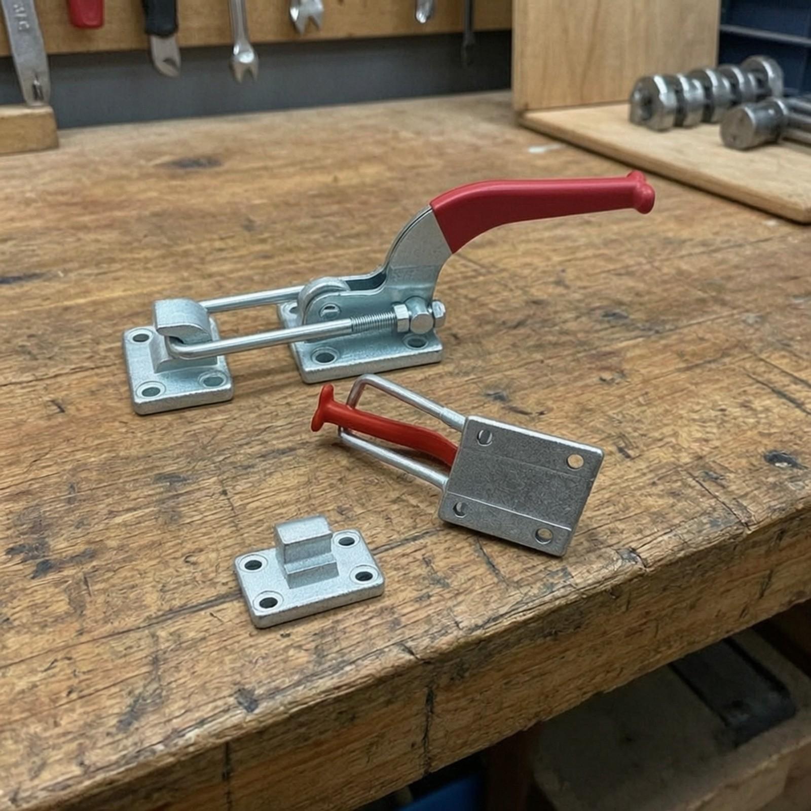 안전하게 문을 고정할 수 있도록 220mm 빨간색 레버 - Door Handle 리뷰 및 가격