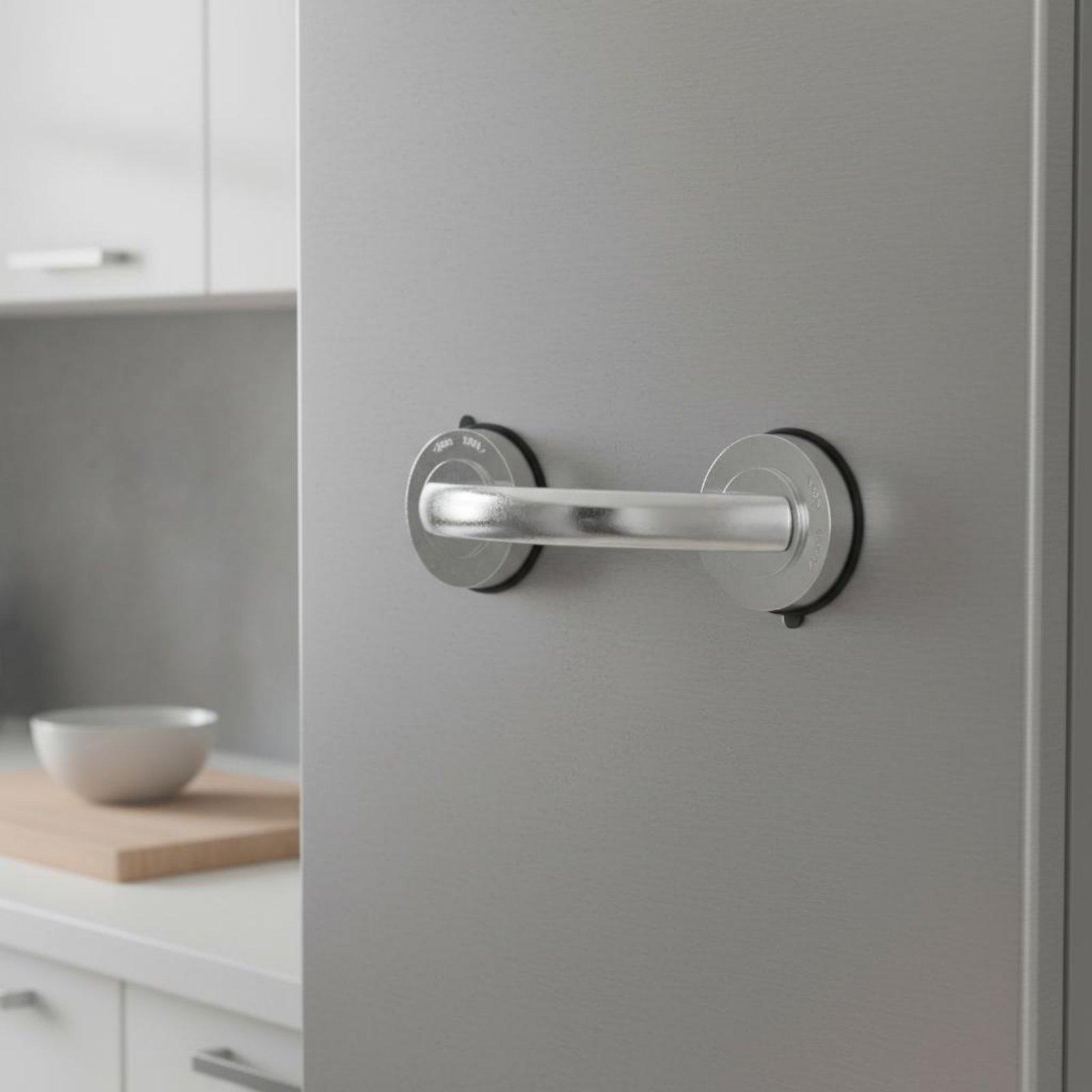 유리 슬라이딩 도어 냉장고용 흰색 플라스틱 흡착식 서랍 - Door Handle 리뷰 및 가격