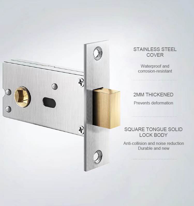 현대적인 디자인의 나무 소재, 금색 마감, 소음이 없는 - Door Handle 리뷰 및 가격