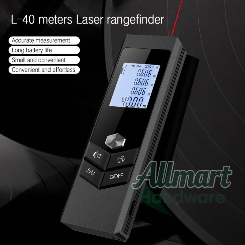 휴대용 40m 레이저 거리 측정기, 고정밀 적외선 측정 - Tape Measure 리뷰 및 가격