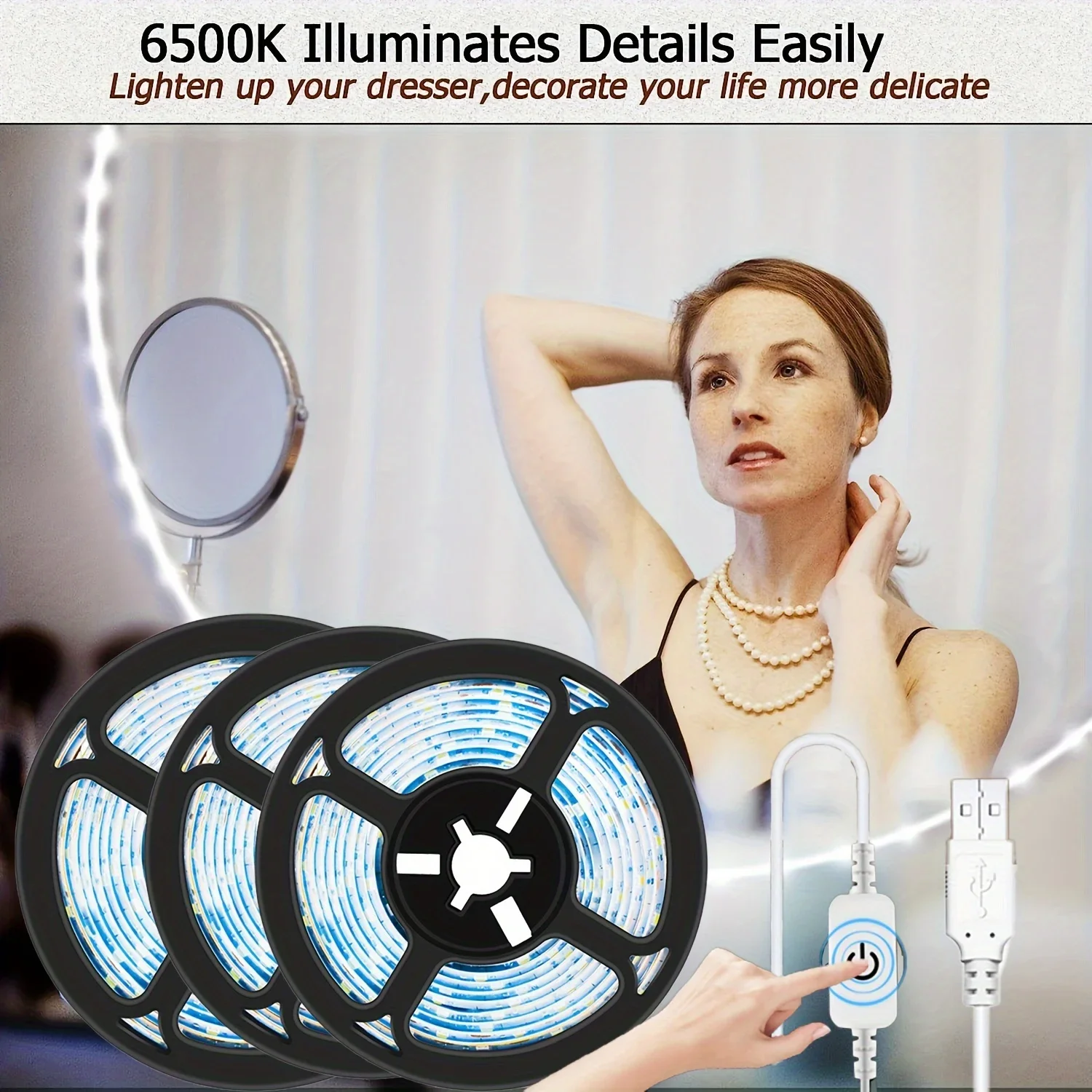 USB LED 스트립 조명 5V 2835 SMD 터치  - Led Strip Lights 리뷰 및 가격